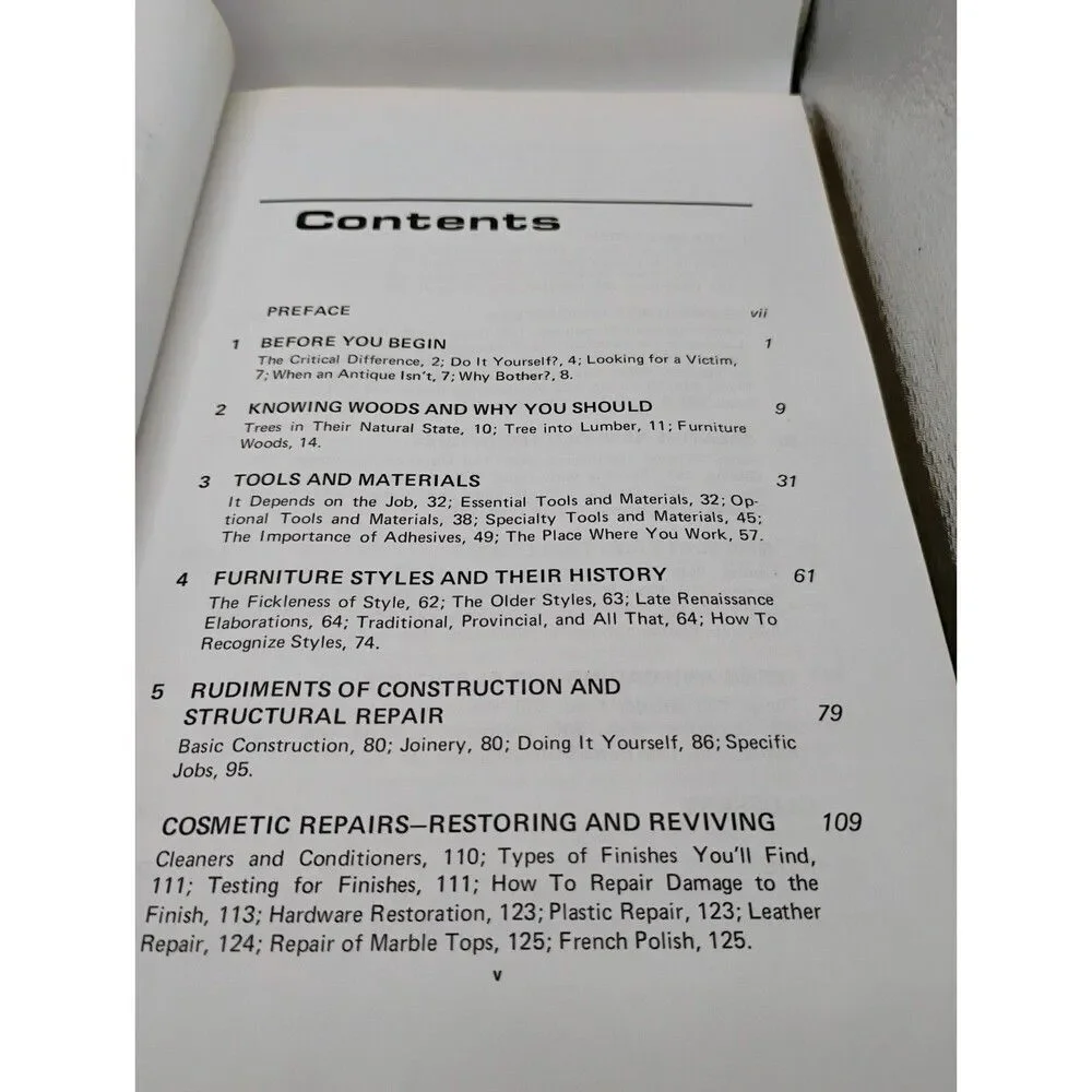 Furniture Repair & Refinishing by L Donald Meyers and Richard Demske 1974